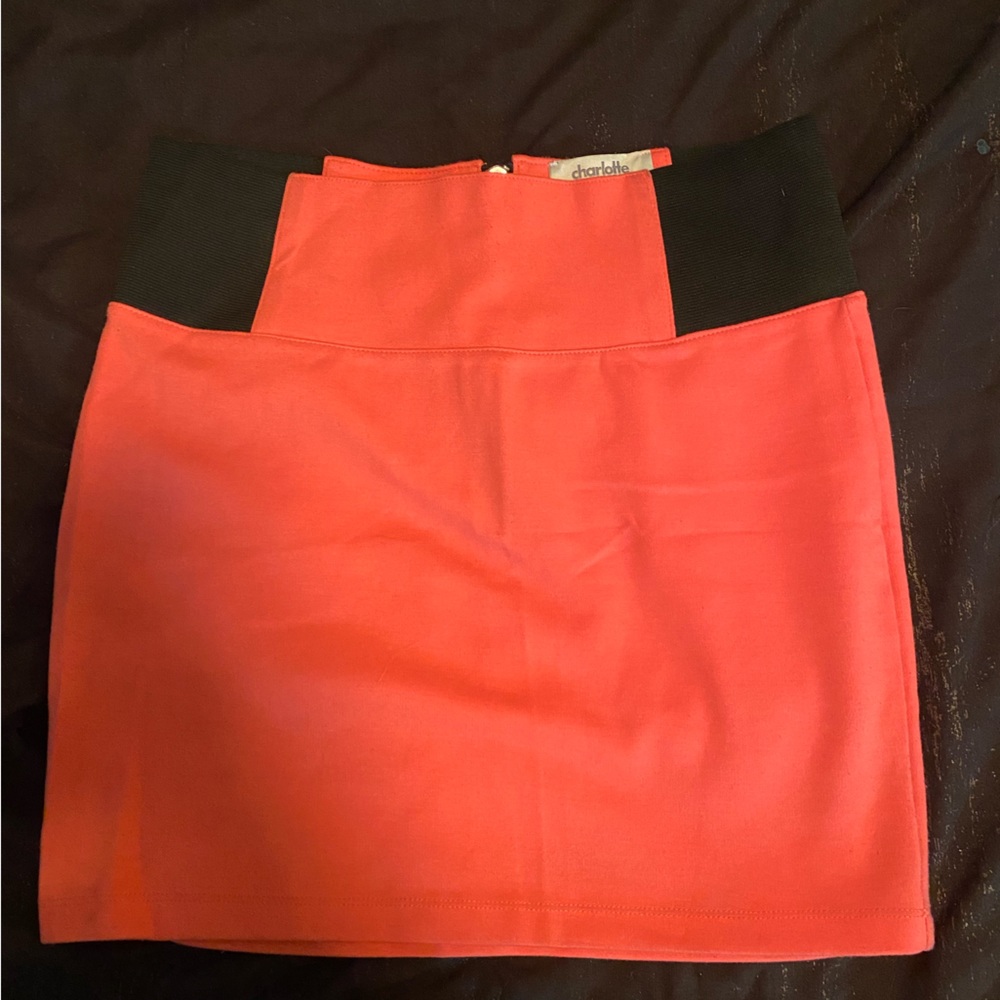 Pretty coral tight fit stretchy